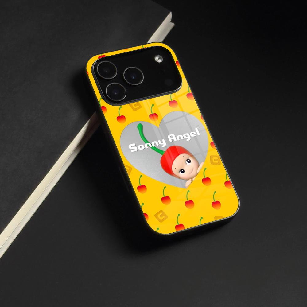 Phone Accessories Like Sonny Angel - キュートなベイビーソニーエンジェルのiPhoneケース（iPhone 17 Air、16、15、14、12、11、13 Pro Max、Mini、X、Xr、Xs、Se、Puls対応）ガラスカバー