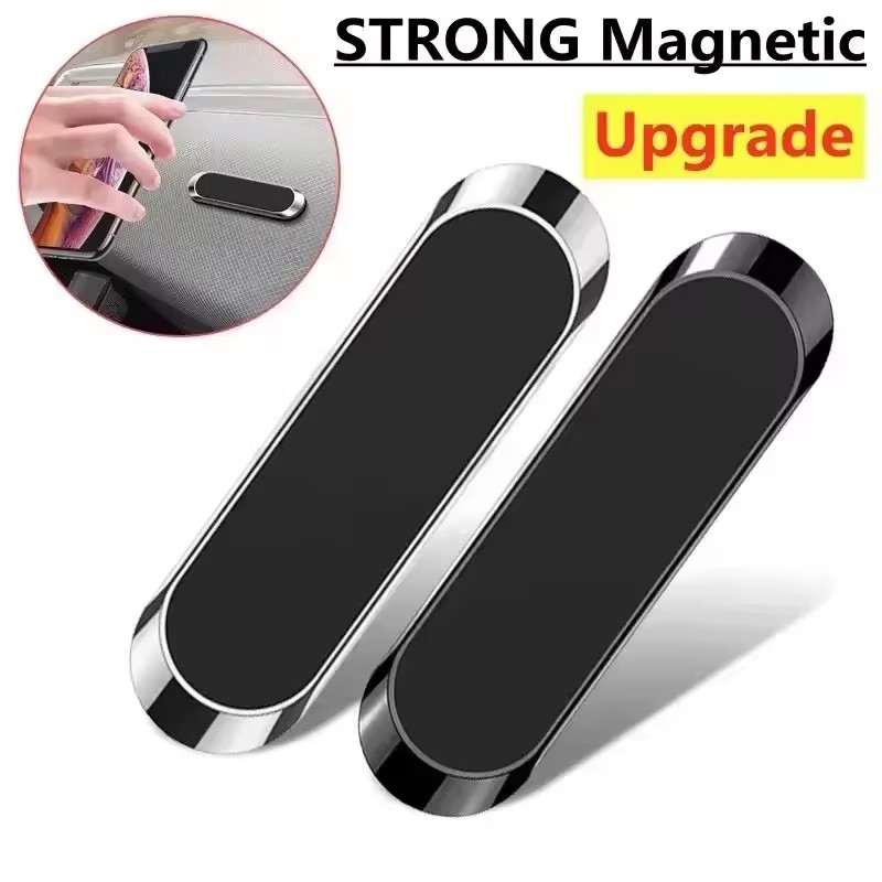 Car Mount Phone - 金属製磁気式スマホホルダー 磁気式車載スマホホルダー スタンド 亜鉛合金マグネット 車載GPS対応マウント 携帯電話ホルダー