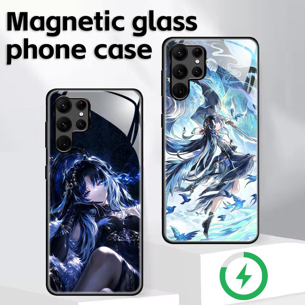 Magnetic Phone Case - Wuthering Waves Yangyang Xuanling 電話ケース サムスン