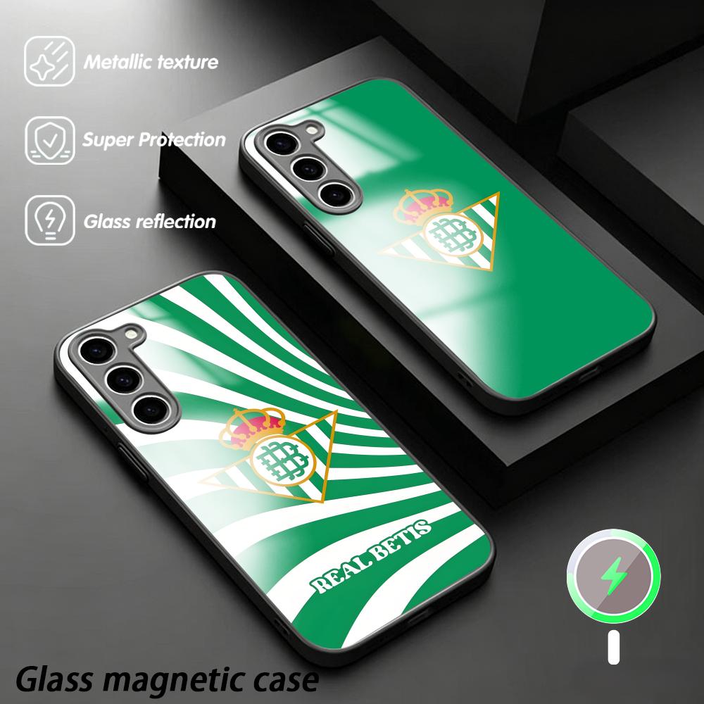 Magnetic Phone Case - R-Real Luxury B-Betis-s クラブデザイン スマホケース サムスン