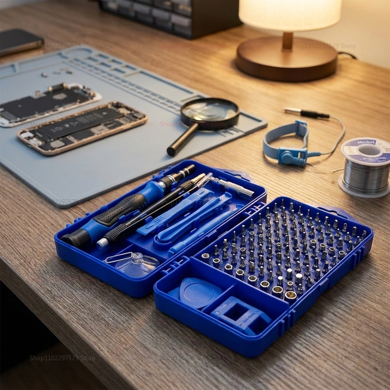 115 in 1多機能ドライバーセット、コンピューター、電話 - Phone Accessories And Repairs のレビューと価格