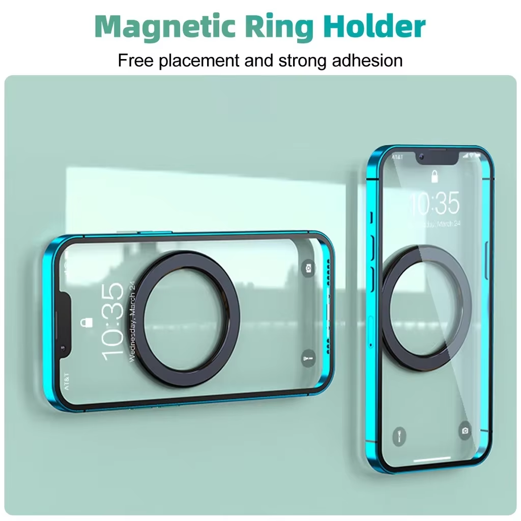 MagSafe対応 強力磁気リング式スマホホルダー 粘着マグ - Car Mount Phone のレビューと価格