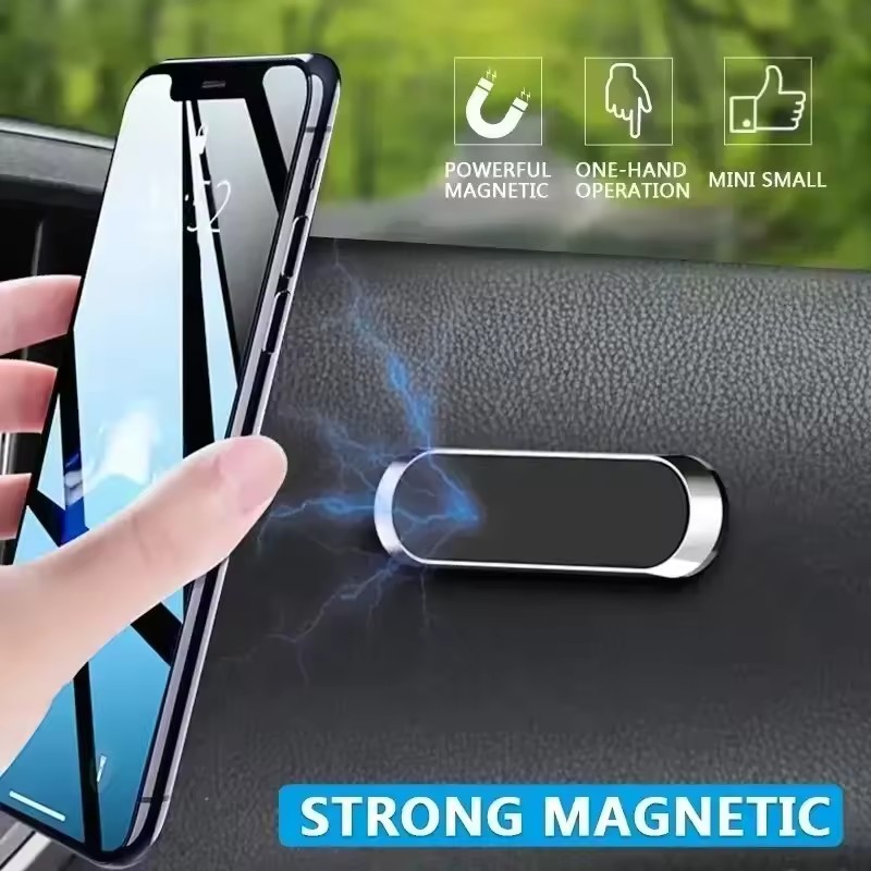 金属製磁気式スマホホルダー 磁気式車載スマホホルダー スタン - Car Mount Phone のレビューと価格