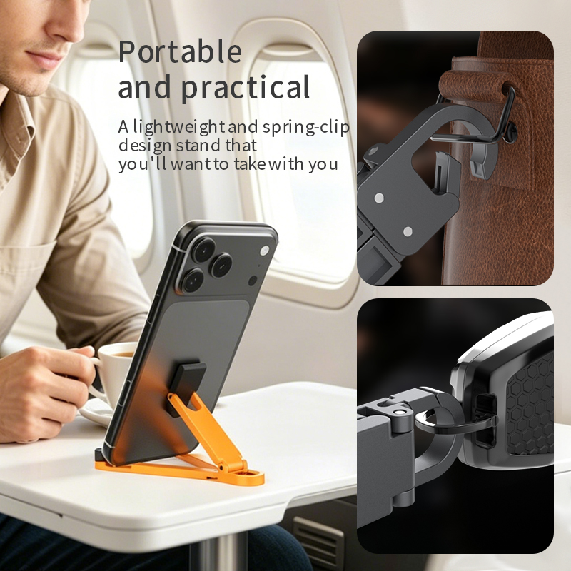 折りたたみ式携帯電話スタンドキーチェーン、360度回転 °  - Phone Accessories Keychain のレビューと価格