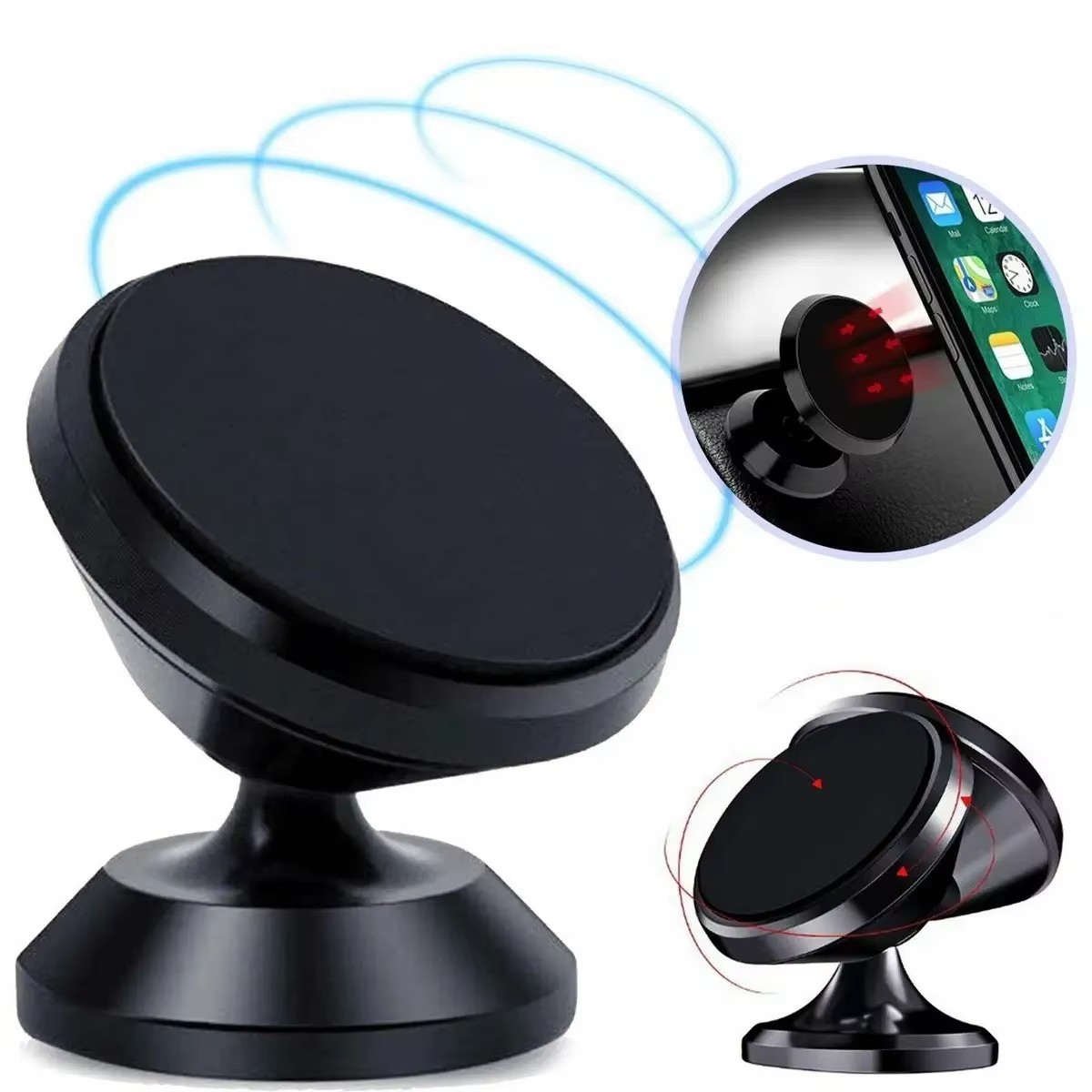 マグネット式車載携帯電話ホルダー マグネットマウントブラケッ - Car Mount Phone のレビューと価格