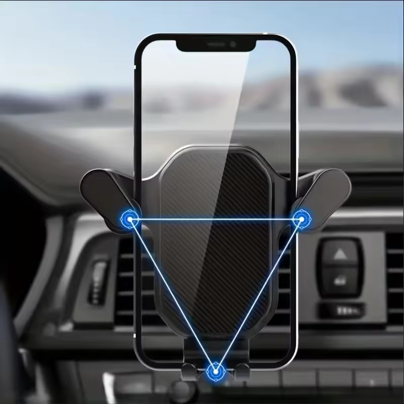 ユニバーサルカーフックベースフォンホルダー 重力式モバイルス - Car Mount Phone のレビューと価格