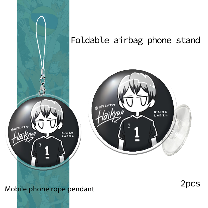 ハイキュー!! 電話エアバッグスタンドアクセサリーペンダント - Phone Accessories Keychain のレビューと価格