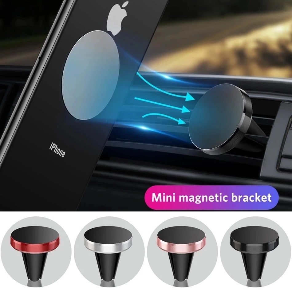 車載用マグネット式携帯電話ホルダー、iPhone 14、13 - Car Mount Phone のレビューと価格