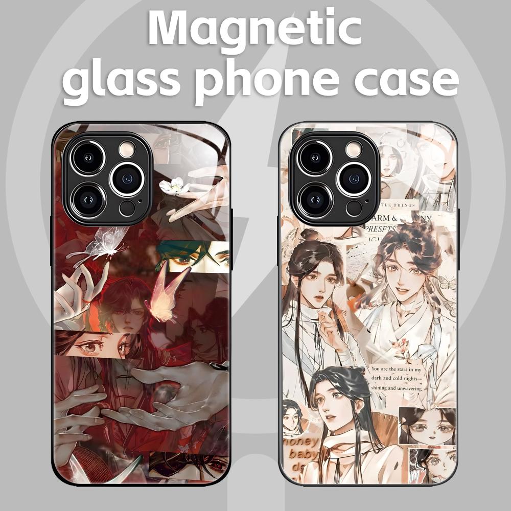 アニメ「天国の職人の祝福」iPhone 16/15/14/1 - Magnetic Phone Case のレビューと価格